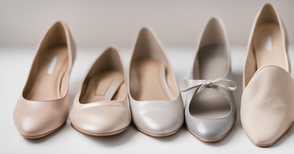 Eleganckie i wygodne buty na bierzmowanie: baleriny i czółenka na niskim obcasie.